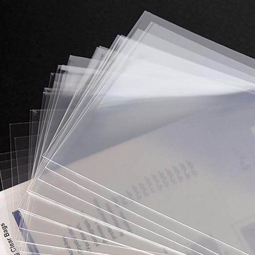 Falling in Art Acid Free 1.496mil Crystal Sealed Clear Bags - Image 8