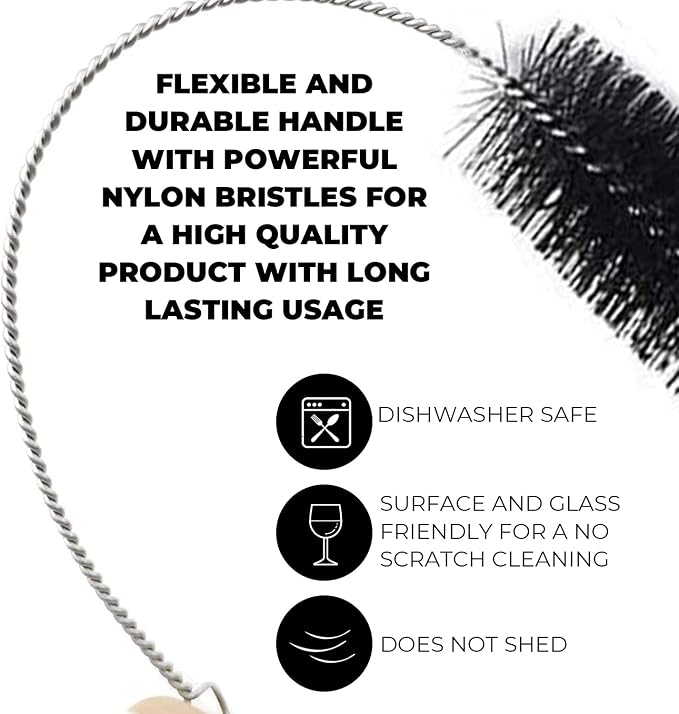 10" Extra Long Tube Cleaning Brush Set - Image 4