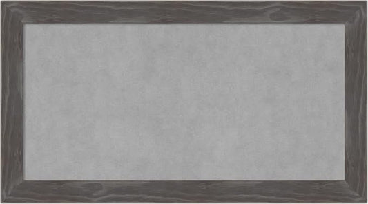 Amanti Art Grey Framed Magnetic Board 15x27 Small Vision Board by AmantiArt