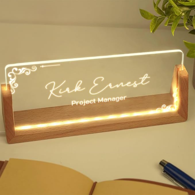 Custom Name Plate for Desk - Image 3