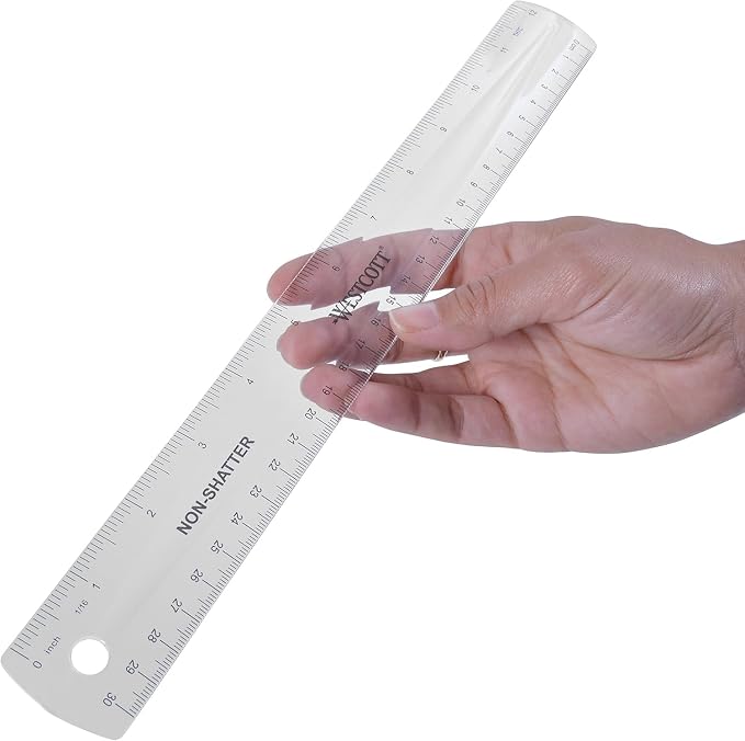Westcott Shatterproof Ruler, Design - Image 7