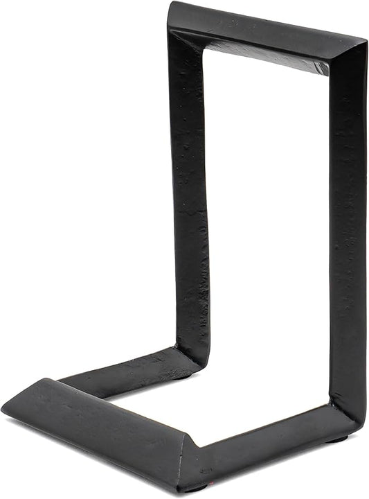 Red Co. 8” Decorative Metal Display Plate Stand and Art Holder Easel in Black by RedCo