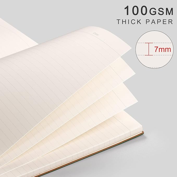 AHGXG Large A4 Notebook College Ruled - Image 3