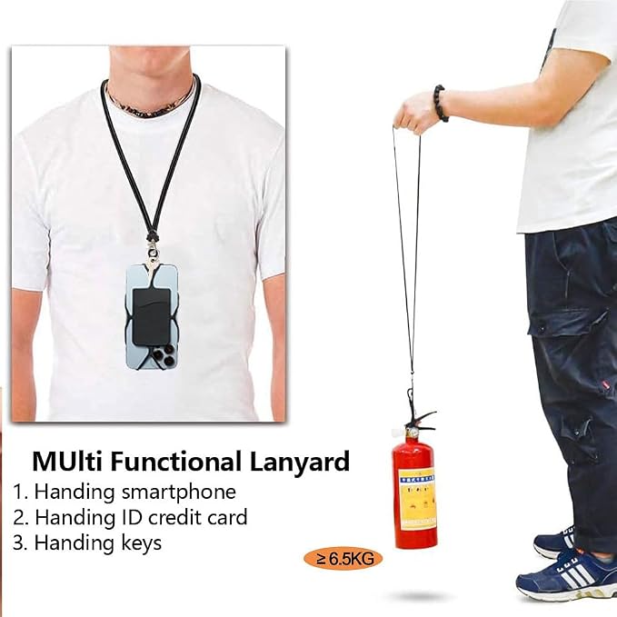 Kinizuxi 2 Packs Cell Phone Lanyard Crossbody Adjustable Neck Phone Holder - Image 5