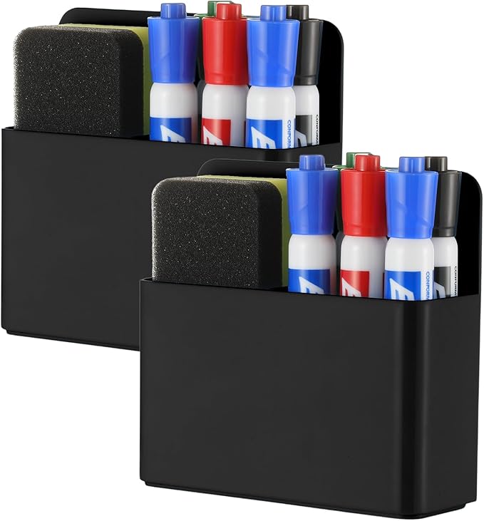 Camelmother 2Pcs Magnetic Dry Erase Marker Holder by Camelmother