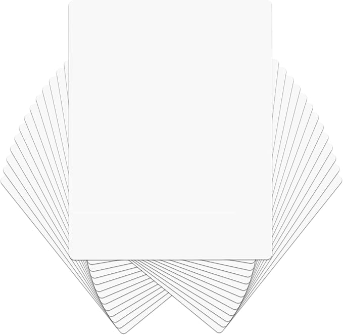 Dry Erase Lapboards, HERKKA 32 Pack Double Sided Dry Erase Lap Boards 9 x 12.5 by HERKKA