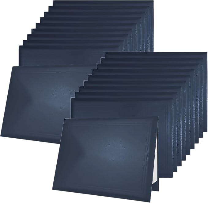 GraduatePro 20 Pack Diploma Cover 8.5x11 Certificate Document Presentation by GraduatePro%C2%AE