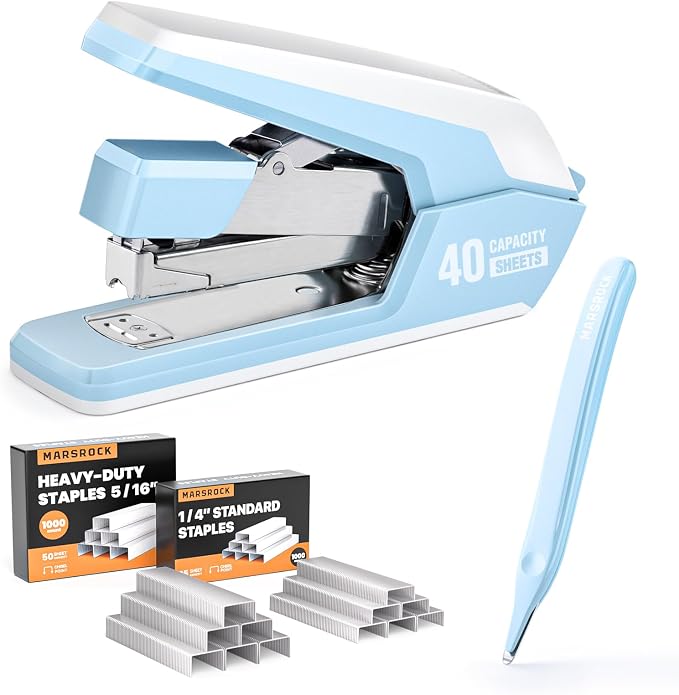 Marsrock Effortless Stapler for Desk by Marsrock