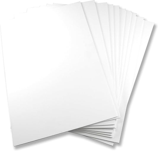 Flipside Products 20" x 30" White Foam Board, Arts and Crafts, 3/16" Thick, Presentations, Signboards, Backing Board, Display, Pack of 25-DeskLoop Office