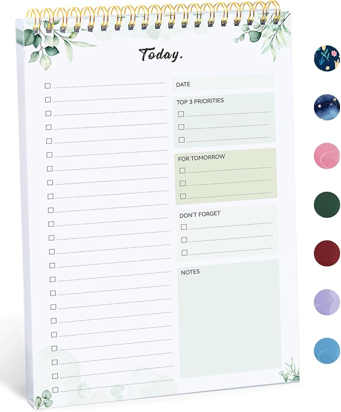 Taja To Do List Notepad by Taja