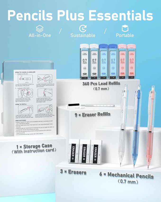Four Candies Mechanical Pencil Set - Image 6