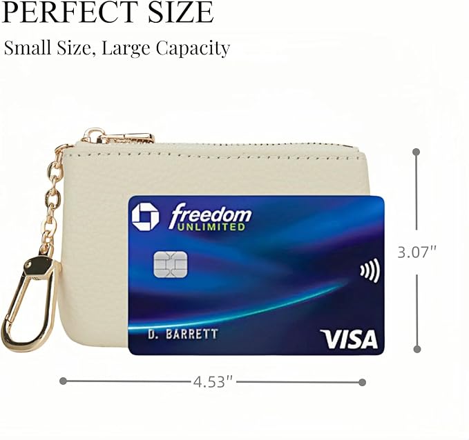 Full Grain Leather Coin Purse - Image 3