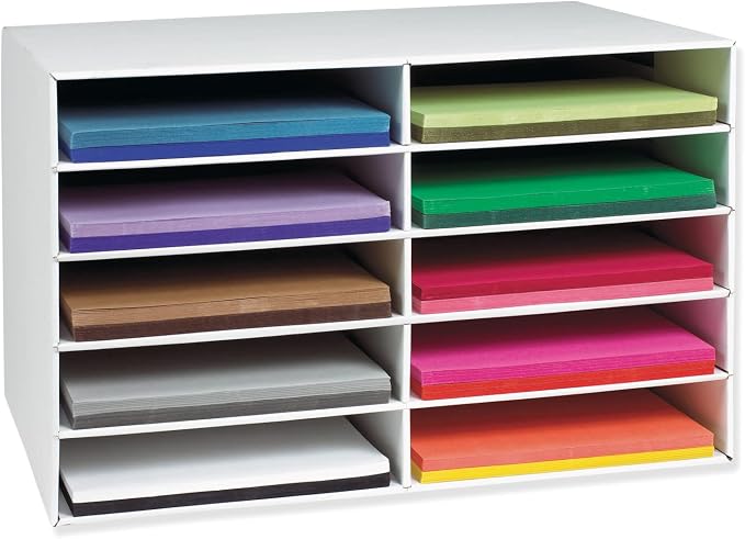 Classroom Keepers 12" x 18" Construction Paper Storage, 1 Unit by Prang