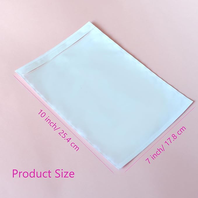 1000pcs 7"x10" Packing List Envelopes Self-seal Packing Slip Envelope Pouches - Image 2