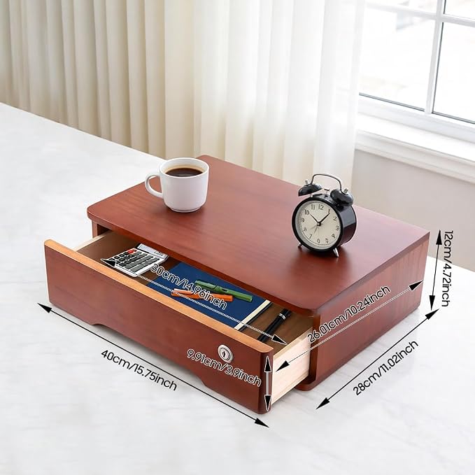 Desktop Storage Box, Desk Organizer Drawer, Desktop Organizer, Office Supplies - Image 3