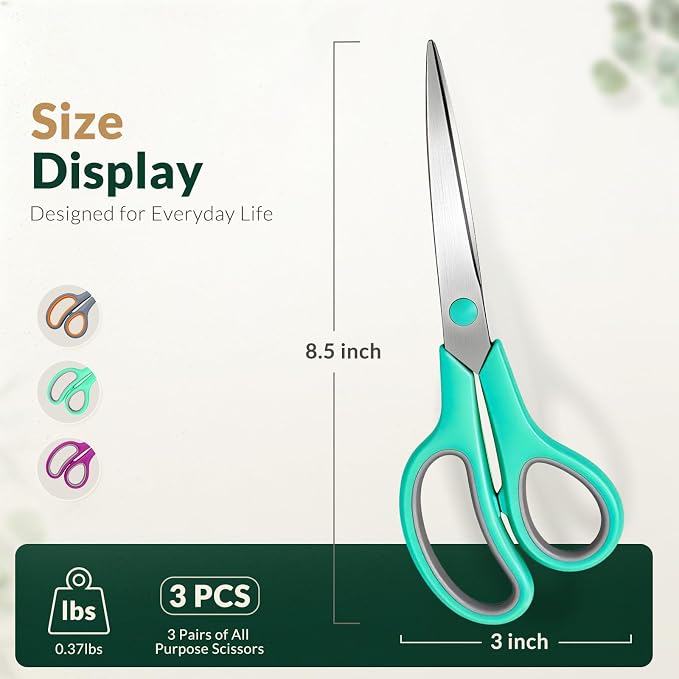 Scissors 8.5 Inch scissors all purpose - Image 2
