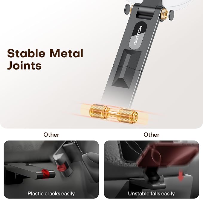 OMOTON TP02 360° Rotating for MagSafe Tripod, Aluminum Magnetic Phone Tripod - Image 7