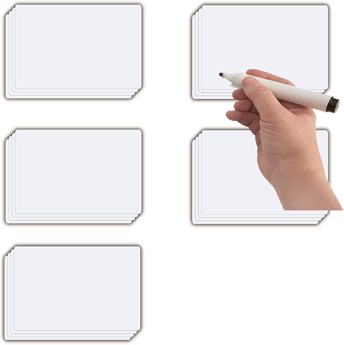 STTMGN Dry Erase Big Magnetic Labels, Large Write On Magnets Name Plates Sticker - Image 4