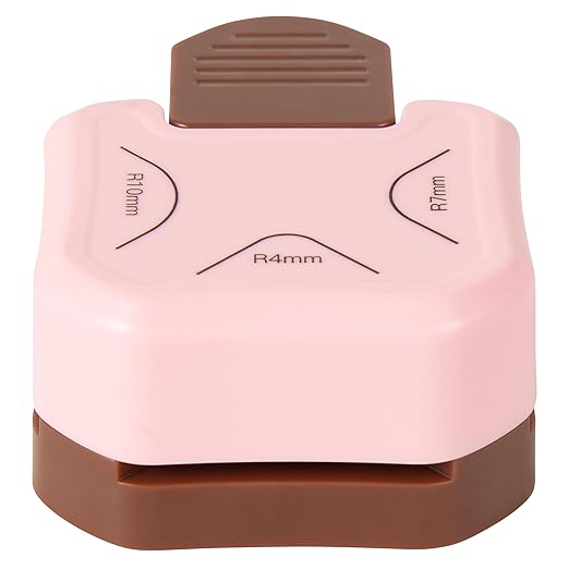 QIQQIKIN Corner Rounder Punch Pink, Paper Punches by QIQQIKIN