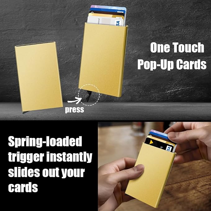 FurArt Slim Minimalist Wallet RFID Credit Card Holder - Image 2