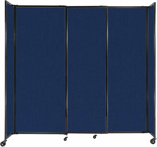 Versare Straightwall Sliding Portable Wall Partition | Freestanding Office by VERSARE