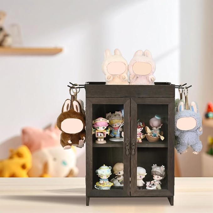Ikee Design Small Wooden Countertop Storage Cabinet - Image 2