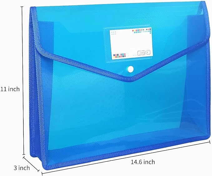 YoeeJob Plastic File Folders Legal Size 2 Pcs, Expandable Document Folder - Image 6