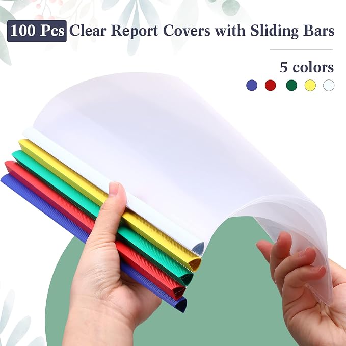Mimorou 100 Pcs Clear Report Cover - Image 4