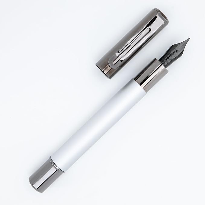 Monteverde USA Ritma Fountain Pen in Silver – Medium Nib, Balanced JoWo - Image 4