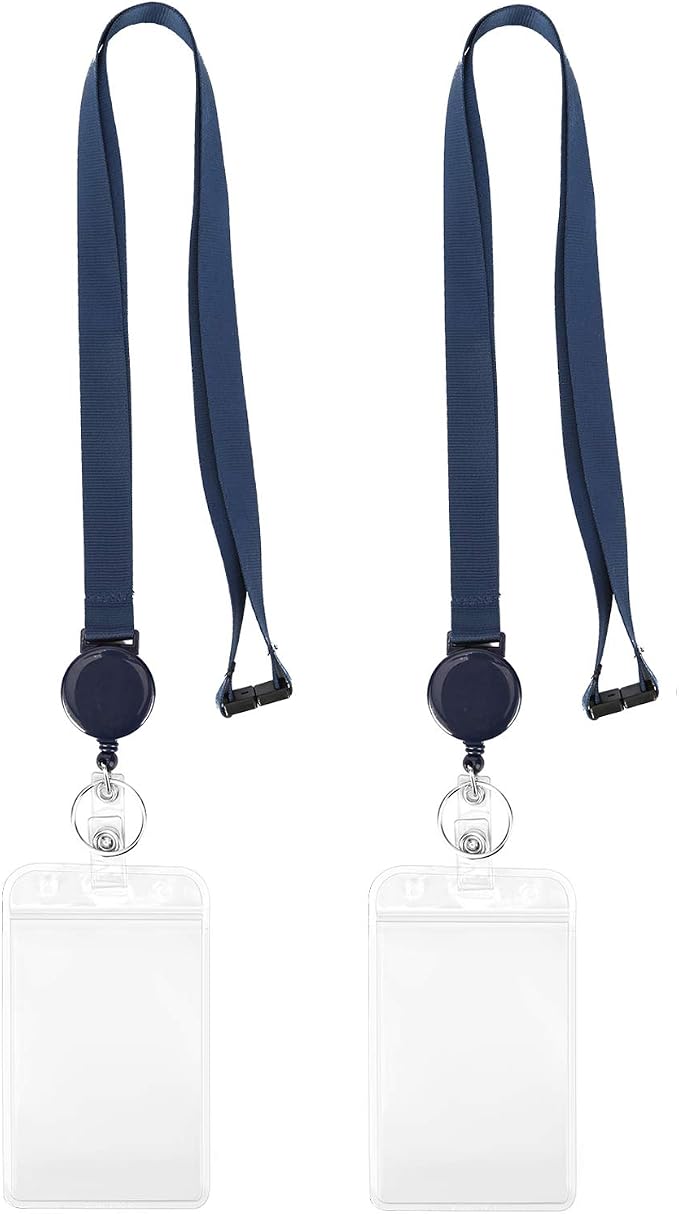 2Pack Retractable Badge Reel by YOUOWO