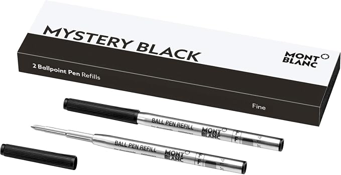 Montblanc Ballpoint Pen Refills Mystery Black 116189 – Refill Cartridges - Image 2