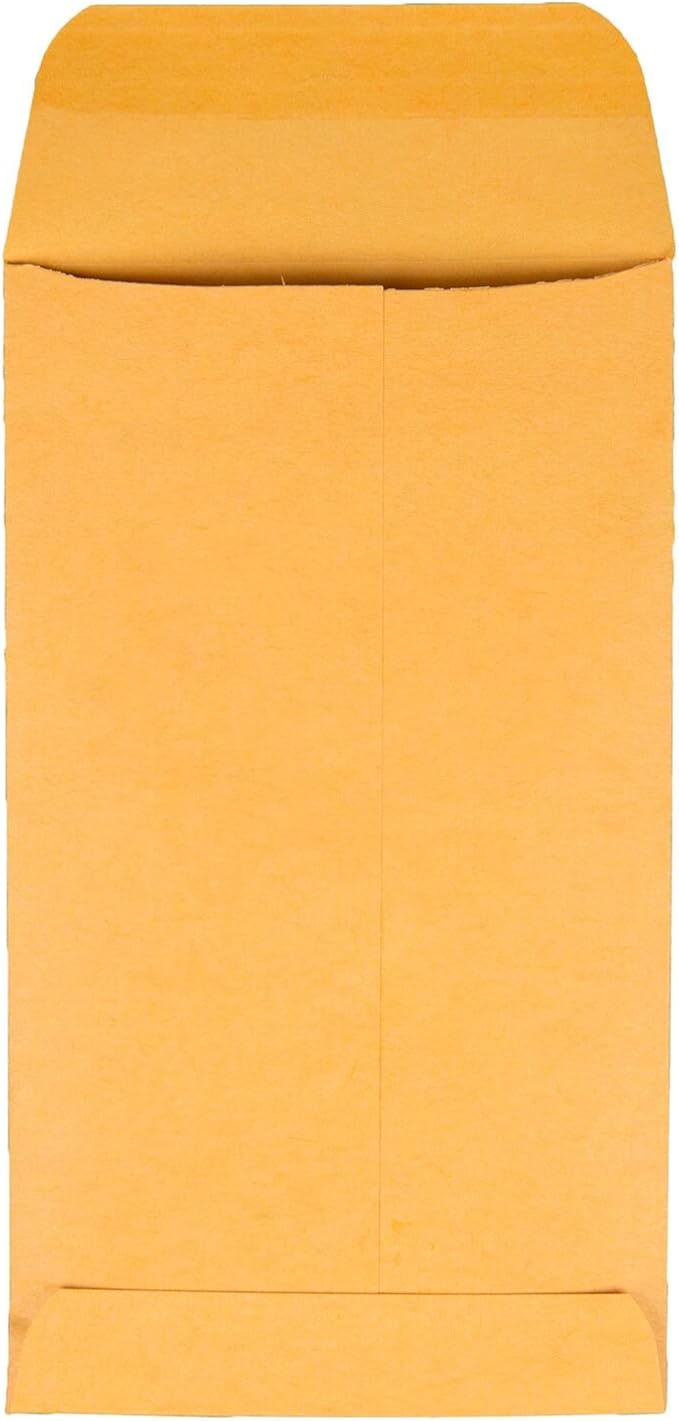 Quality Park #5 1/2 Coin Envelopes, 3 1/8 x 5 1/2, Small Parts, Jewelry & Seed - Image 2