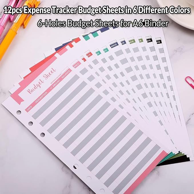 SKYDUE Budget Binder, Money Saving Binder - Image 7
