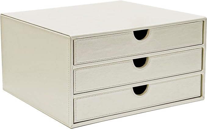 UnionBasic Document Organizer, 3-Drawer File Cabinet Document Storage Box by UnionBasic