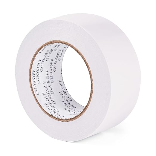 GUOKOFF Double Sided Tape 2 Inch x 40 Yards, Strong Adhesive Double Sided by GUOKOFF