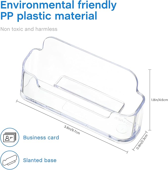 Leinuosen 50 Pack Business Card Holder - Image 2