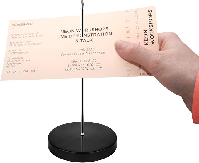 1 Pack Receipt Holder, Ticket Holder, Receipt Keeper, Bill Holder Spike - Image 4