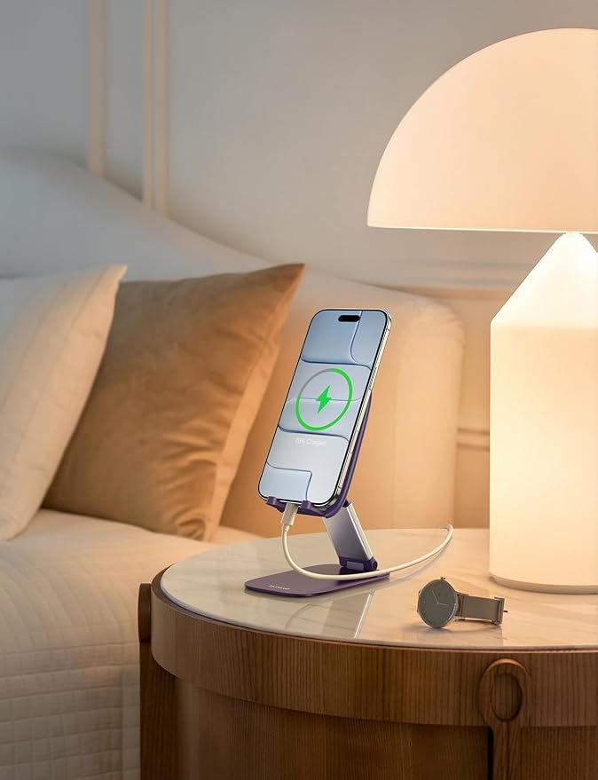 Lamicall Ultra-Thin Purple Phone Holder - Image 7