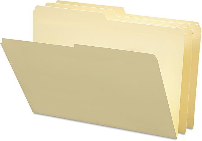 Smead File Folder, 1/2-Cut Tab, Legal Size, 100 per Box by SMEAD