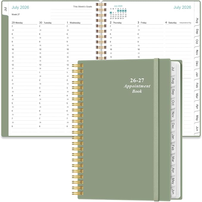 2026-2027 Appointment Book & Planner by Heveboik