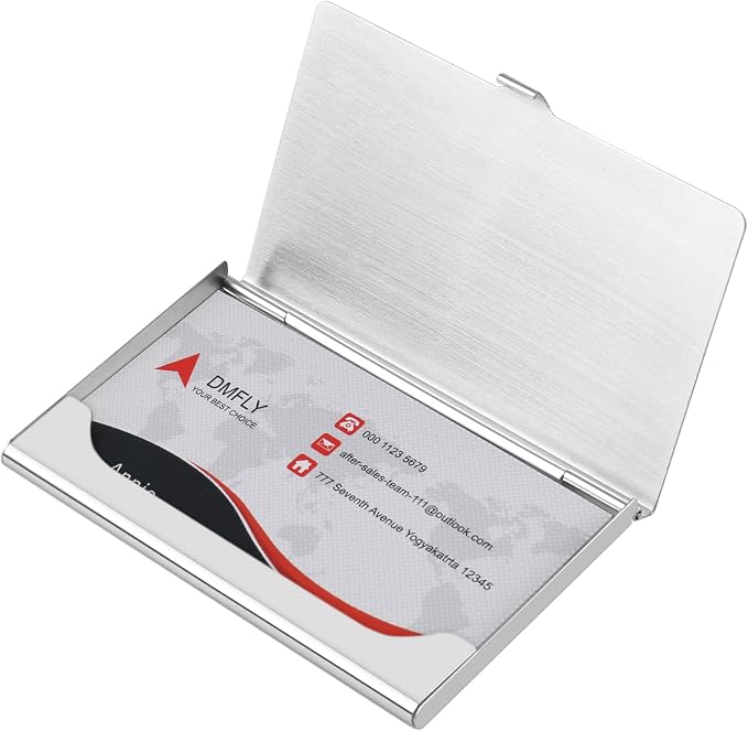 Business Card Holder, Slim Business Card Case - Image 2