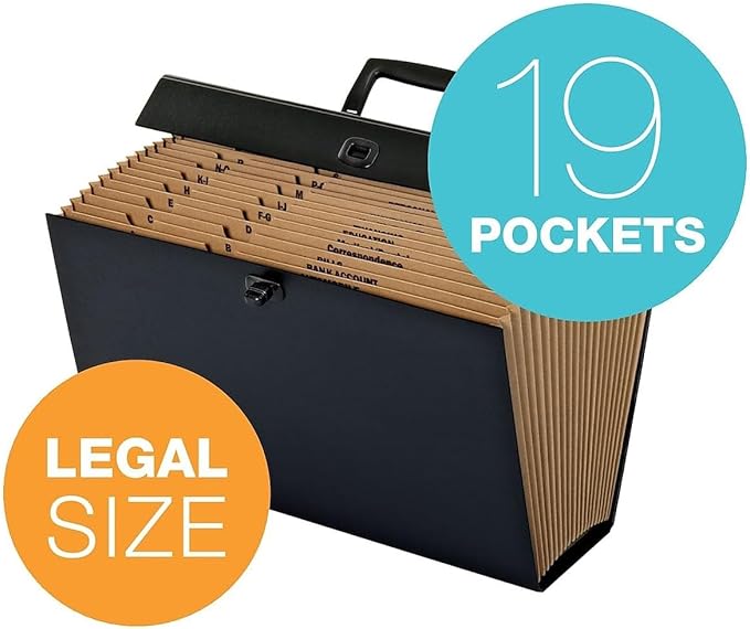 Pendaflex Globe-Weis 19-Pocket File Express Case - Image 2