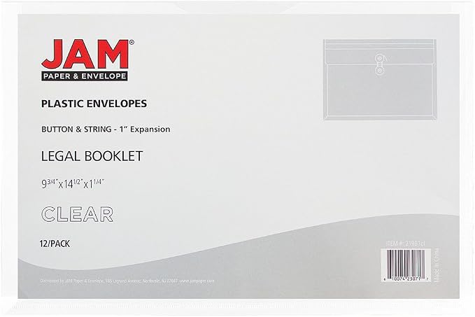 JAM PAPER Plastic Envelopes - Image 5