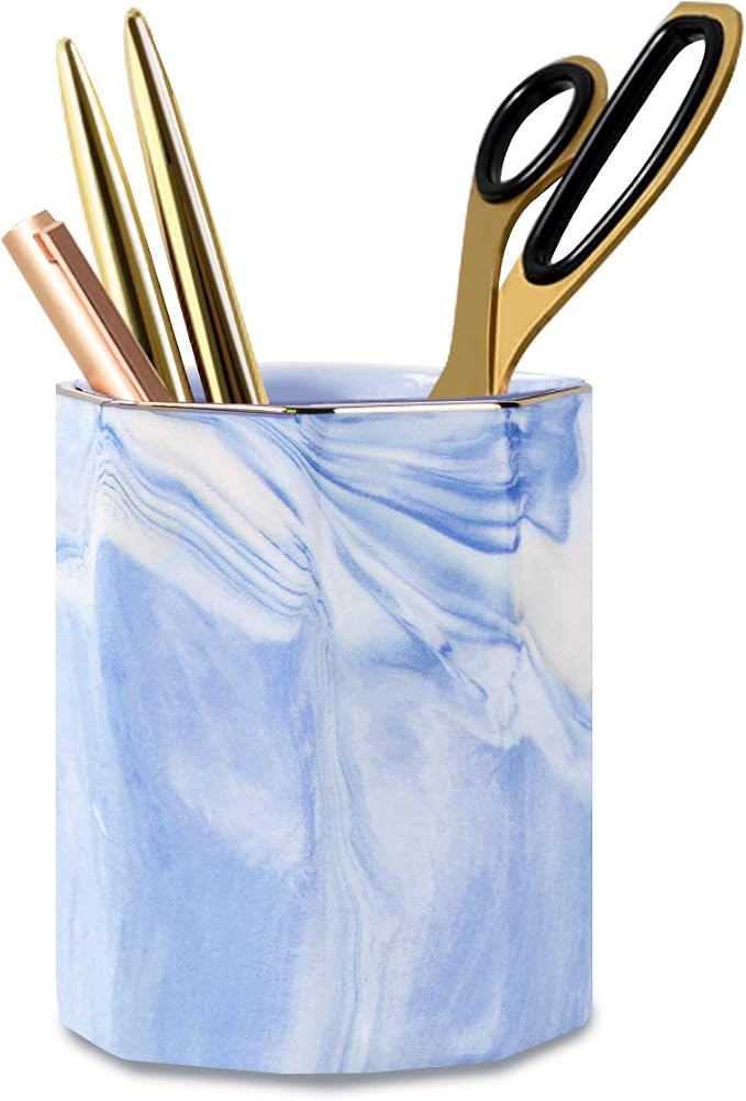 Pencil Holder Cup, Pen Organizer Stand by WAVEYU