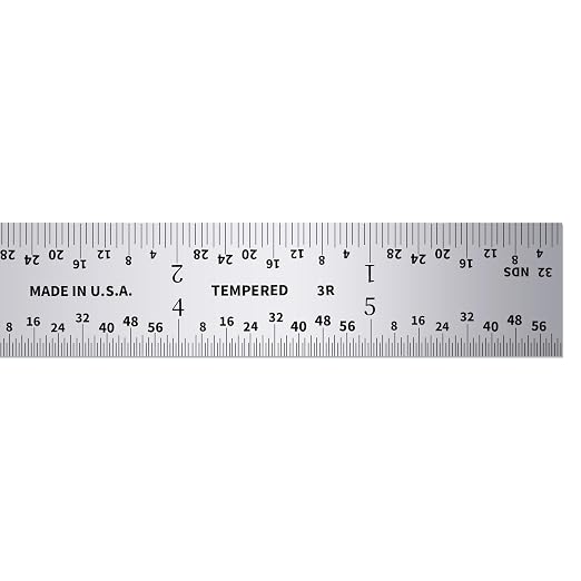 PEC Tools Made in USA Machinist Rule, Markings 1/10", 1/64" - Image 5