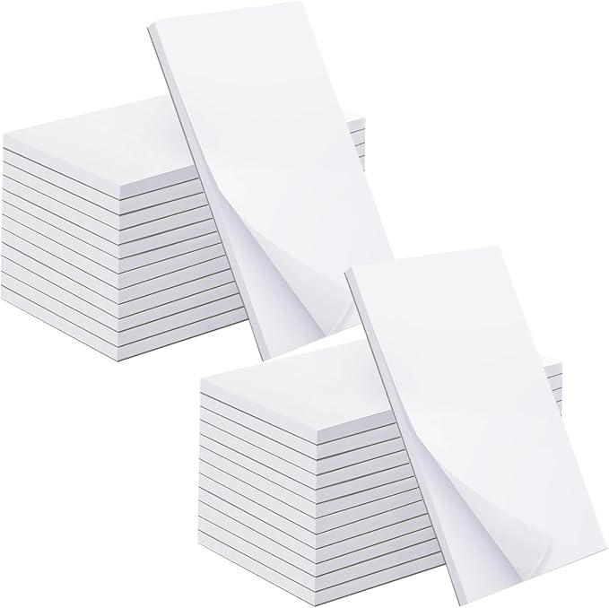 Beieverluck 30 Pack Note Pads 3x5 In, Small Notepad Writing Pads, 50 Sheets Per by Beieverluck