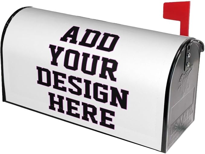 Ouqiuwa Custom Welcome Magnetic Mailbox Cover, Mailbox Wrap Decorative - Image 2