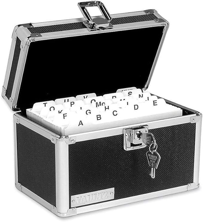 Vaultz Lockable Index Card Holder - Image 6