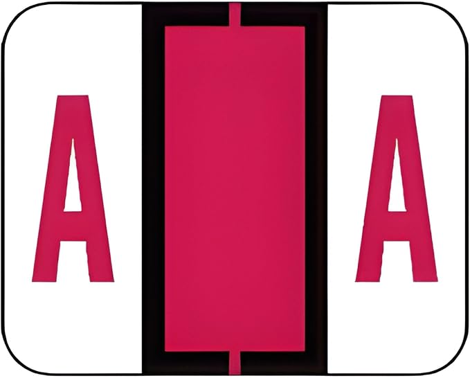 Doctor Stuff - File Labels for File Folders, Alphabet Letter A Stickers by DoctorStuff
