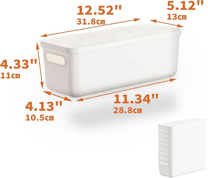 Yishyfier Plastic Storage Baskets - Image 6
